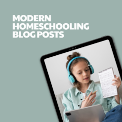 Modern Homeschooling – 18 Pre-Written Articles