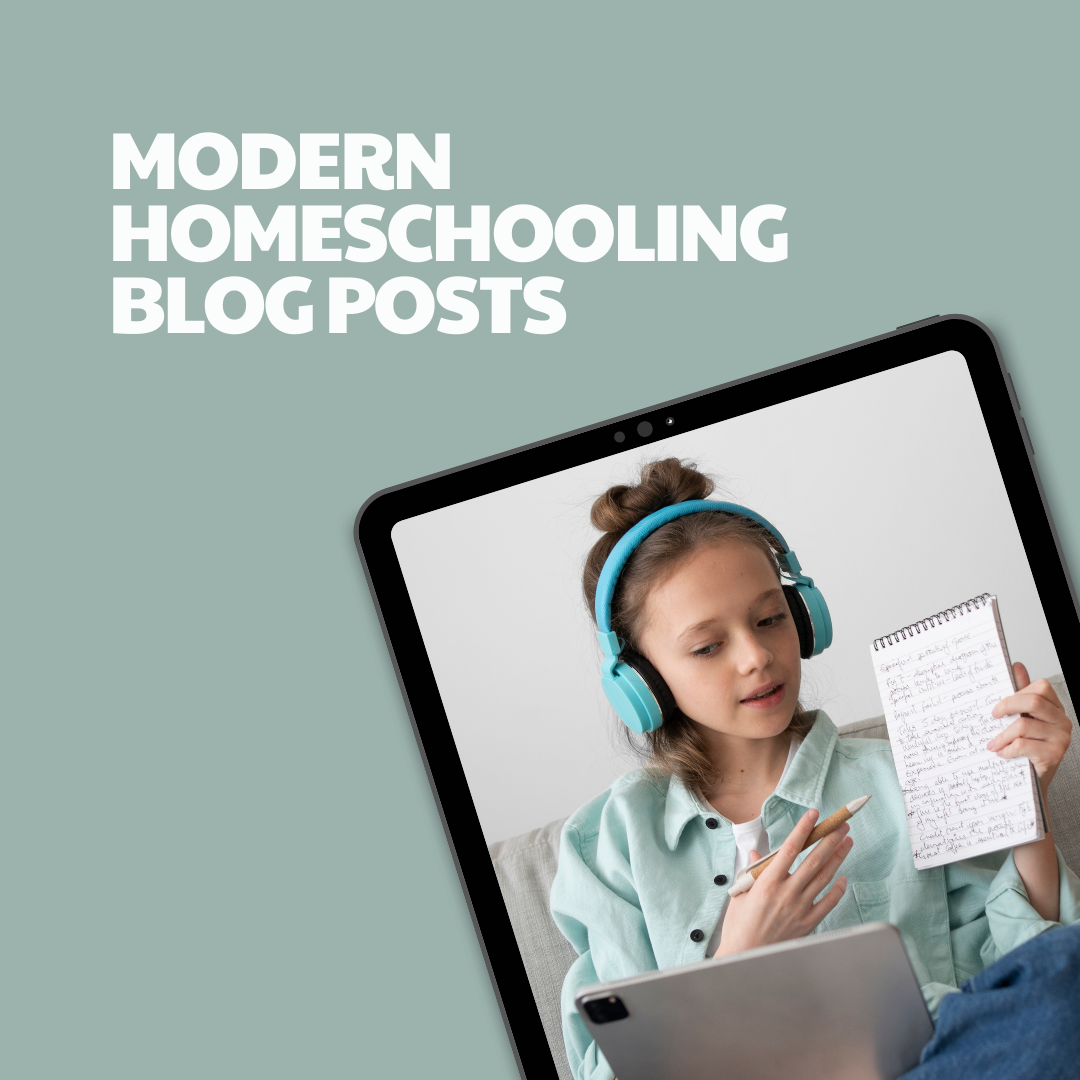 Modern Homeschooling – 18 Pre-Written Articles